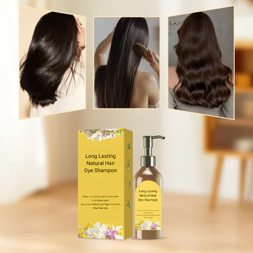 🎁EK K SAATH 1 MUFT LIMITED TIME OFFER 🔥✨Japanese Long Lasting Natural Hair Dye Shampoo - Image 4