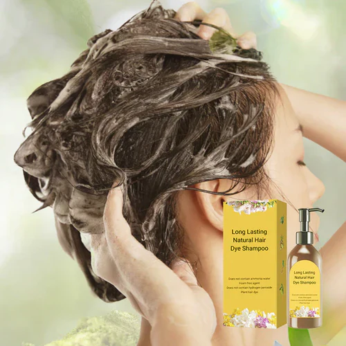 🎁EK K SAATH 1 MUFT LIMITED TIME OFFER 🔥✨Japanese Long Lasting Natural Hair Dye Shampoo - Image 8