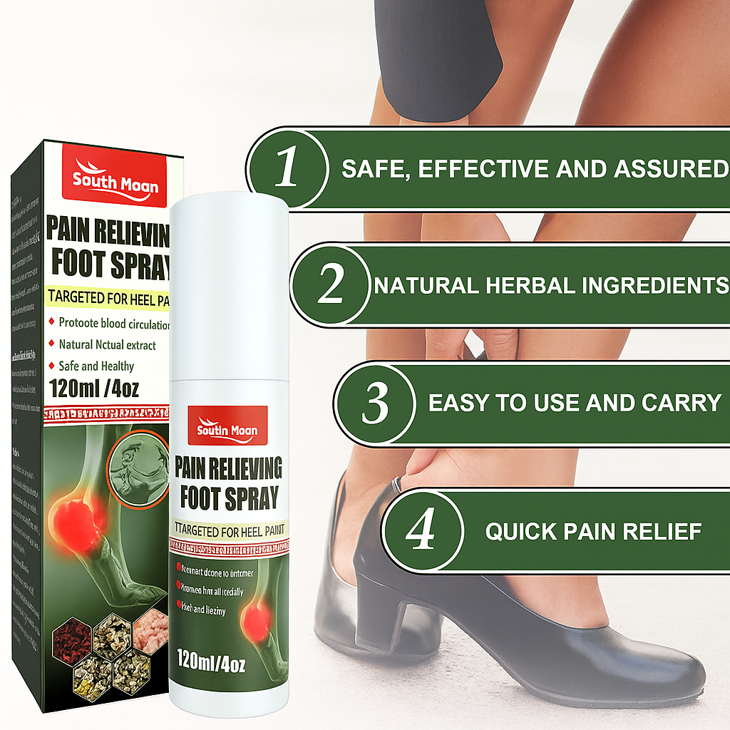 🎁EK K SAATH 1 MUFT LIMITED TIME OFFER🔥ReliefSpray™ Foot & Joint Pain Relieving (120ML + 120ML) - Image 2